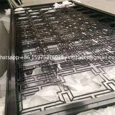 China hotel interior wall paneling decoration stainless steel screen supplier