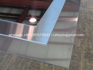 الصين صفيحة من الفولاذ المقاوم للصدأ ، مطاط بارد ، AISI-304.2B NO.4 HL ، حجم 1219x2438mm المزود