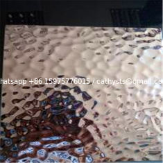 الصين الصلب المقاوم للصدأ الصفحة المطرقة 304 316 الدرجة النمط المنهج 1219 * 2438mm الحجم المزود