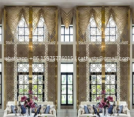 الصين مشروع ديكور داخلي من الفولاذ المقاوم للصدأ للفنادق ذات النجوم الخمسة المزود