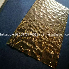 الصين ألواح الفولاذ المقاوم للصدأ الذهبية للفنادق الفيلا الردهة التصميم الداخلي 201 304 316 المزود