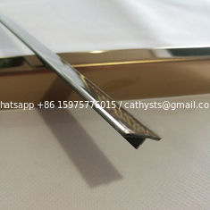 الصين تصفية الشعر البرونزية الفولاذ المقاوم للصدأ U Channel U Shape Profile Trim 304 للجدار السقف إطار الأثاث الديكور المزود