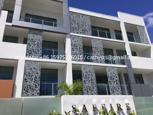 الصين الحائط الألومنيوم PVDF لغطاء العمود / التغليف المزود