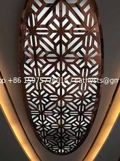 الصين حاجز من الفولاذ المقاوم للصدأ البرونزي لتغطية/تغليف الأعمدة المزود