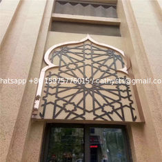 الصين كوبر المعدن ليزر قطع ألواح الشاشات الفولاذ المقاوم للصدأ الملونة للفنادق فيلا الردهة الديكور 304 316 المزود
