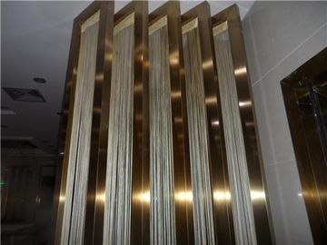 تصميم قناة الفولاذ المقاوم للصدأ، تصميم زاوية،شكل ((U،J،Z،L،T)) تصميم، تصميم ديكوري المزود