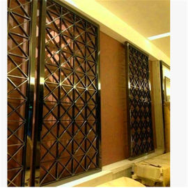 تصميم مودرن محفورة بالليزر قطع الزخرفية الشاشة من الألومنيوم مع اللون المزود