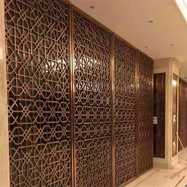 صناعة الصلب المقاوم للصدأ الصفحة المعدنية ليزر قطع شاشة غرفة مقسم من مصنع الصين المزود