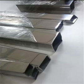 أنبوب من الفولاذ المقاوم للصدأ 304، جدار الأنابيب 1.5mm سمك، أنبوب مطلي للبناء والديكور المزود