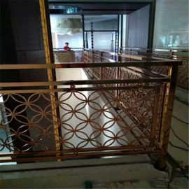 شاشة معدنية من الفولاذ المقاوم للصدأ من Architectural Grille للسلالم والدرابزين مصنوعة في الصين المزود