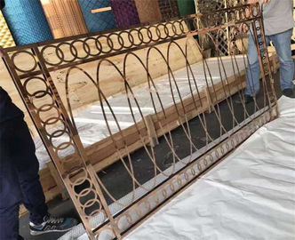 ليزر قطع السياج المعدني الشاشة المعدنية للسياج الحديقة أو الديكور المزود