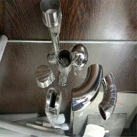 كوع الفولاذ المقاوم للصدأ 50.8mm حجم 90 درجة الانحناء بسعر رخيص المزود
