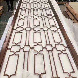 ديكور المنزل لوحة شاشة زخرفية شاشة معدنية من الفولاذ المقاوم للصدأ المزود
