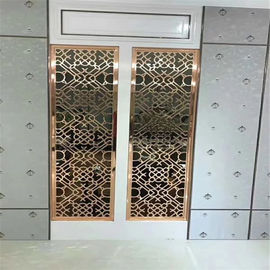 ألواح تغطية الجدران الزخرفية الداخلية شاشات معدنية مقطوعة بالليزر مصنوعة في الصين المزود