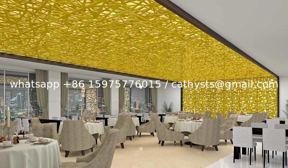 ألواح شاشة ألومنيوم مطلية بالمسحوق لسياج الحديقة / سياج الخصوصية / السياج المعدني المزود