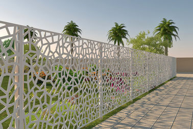 ألوان معدنية الألومنيوم المنحوتة / محفورة ألواح Mashrabiyia للظلال الشمسية / اللوفر / شاشة النافذة المزود