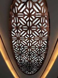 حاجز من الفولاذ المقاوم للصدأ البرونزي للواجهات / تكسية الجدران / الجدار الساتر / السقف المزود