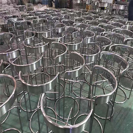 قاعدة أثاث معدني من الفولاذ OEM لطاولات / مقاعد / كراسي من الفولاذ المقاوم للصدأ المزود