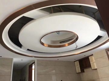 OEM الفولاذ المقاوم للصدأ الأرضية البلاط التجميل الجدار التجميل مع سطح فرشاة أو مرآة المزود