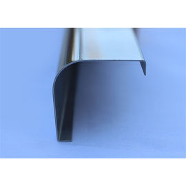 OEM مخصصة CNC قطع الفولاذ المقاوم للصدأ الملف الشخصي لإطار الباب المعدني أو صندوق النافذة المزود