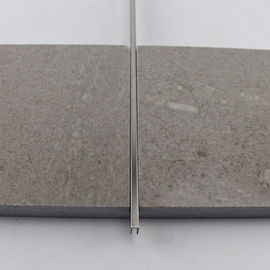 ملفات تعريف بلاط الفولاذ المقاوم للصدأ 304 316 لتزيين الأرضيات أو الجدران 304 U-shaped Metal Tile Trim المزود